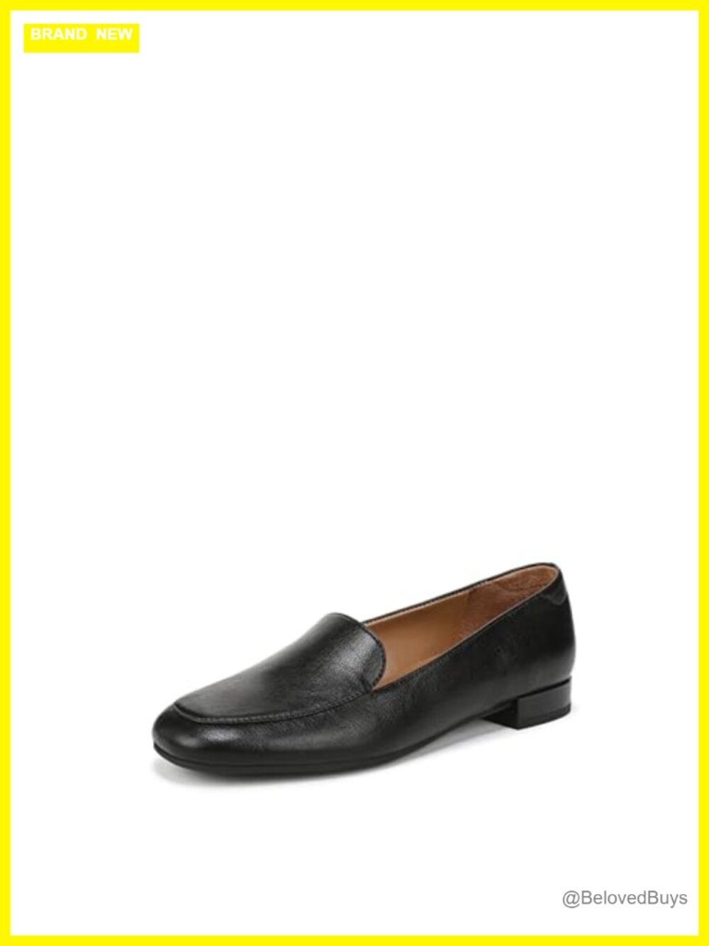 Naturalizer Dahlia Faux Leather Slip-On Loafer Round Toe Cushioned